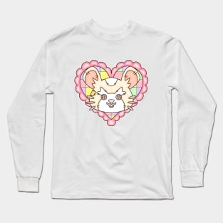 Pastel patchwork Hammond Long Sleeve T-Shirt